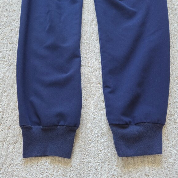 FIGS Scrub Set Women Navy Blue Catarina Top Small Zamora Jogger Pants Petite XS - Picture 11 of 16